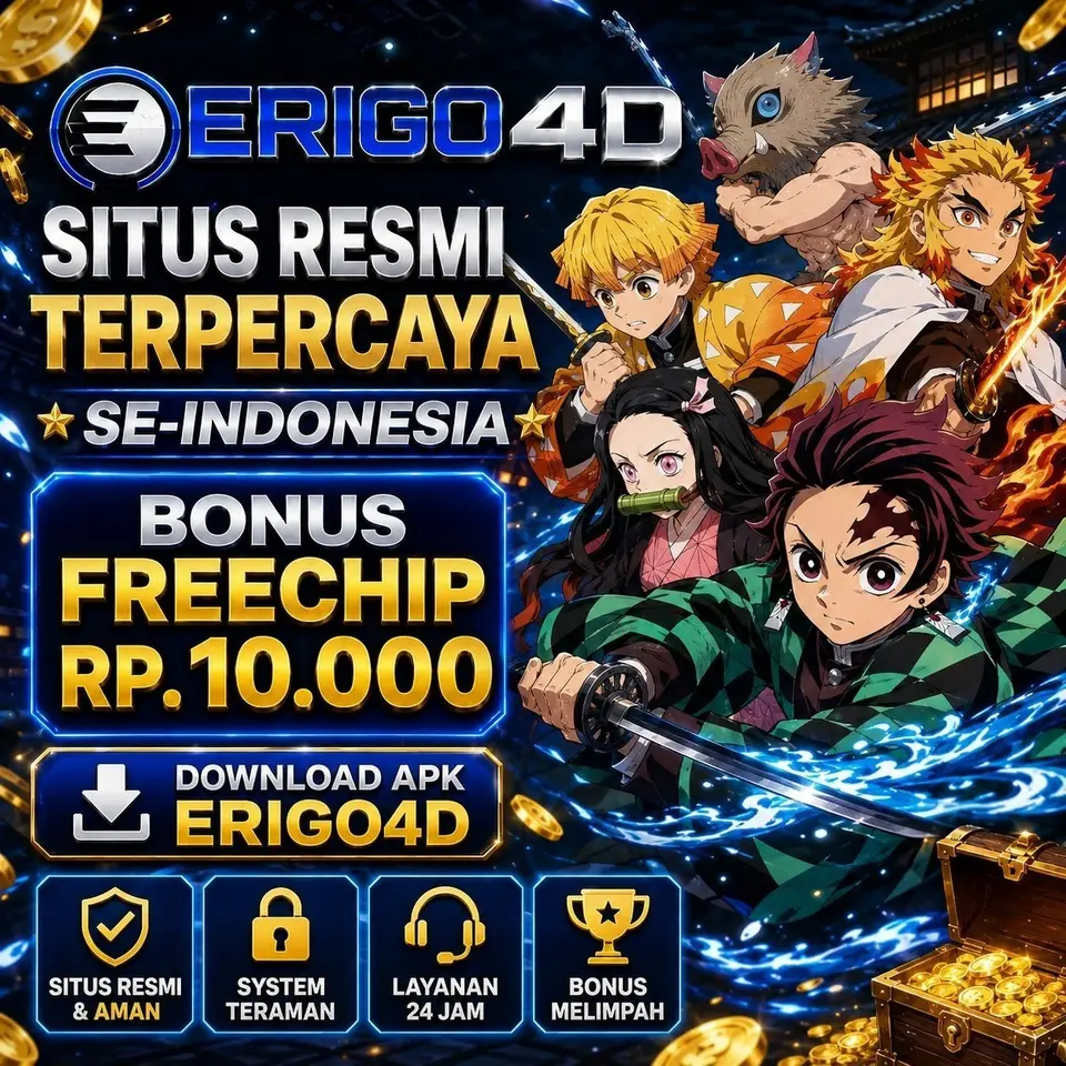 ERIGO4D Masuk Resmi 2026 Aplikasi